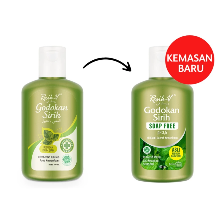 Resik V Godokan Sirih Sabun Kewanitaan Botol 100ml