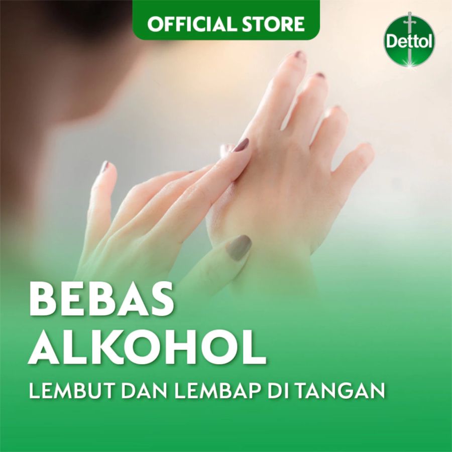 Dettol Original Antibakterial Sabun Cuci Tangan 200gram