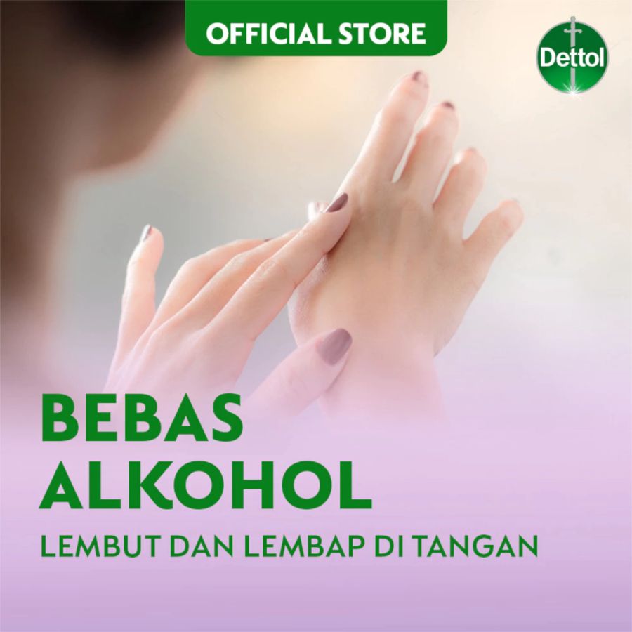 Dettol Sensitive Lavender & White Musk Antibakterial Sabun Cuci Tangan 200gram