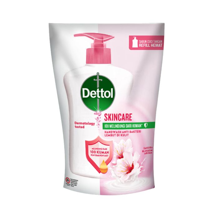 Dettol Skincare Sakura Blossom Antibakterial Sabun Cuci Tangan