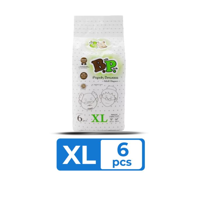 BP Adult Diapers XL6 Perekat Popok Dewasa