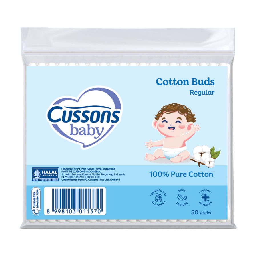 Cussons Baby Cotton Buds Regular 50sticks