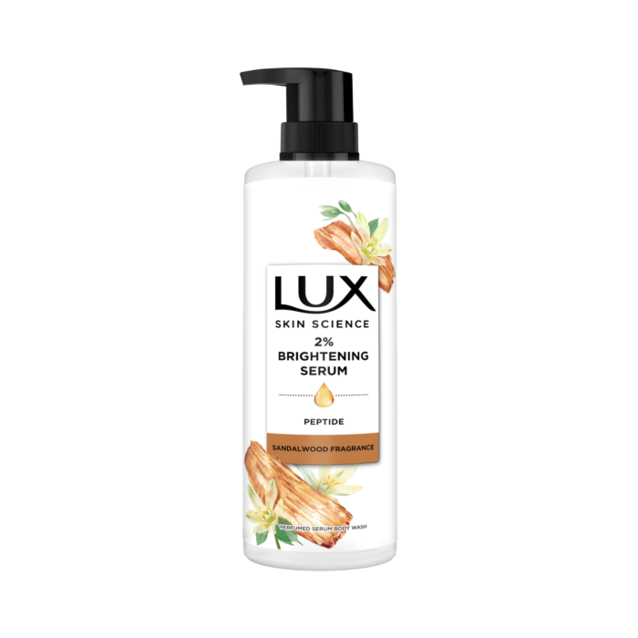 Lux Skin Science Sandalwood Fragrance Body Wash Pump