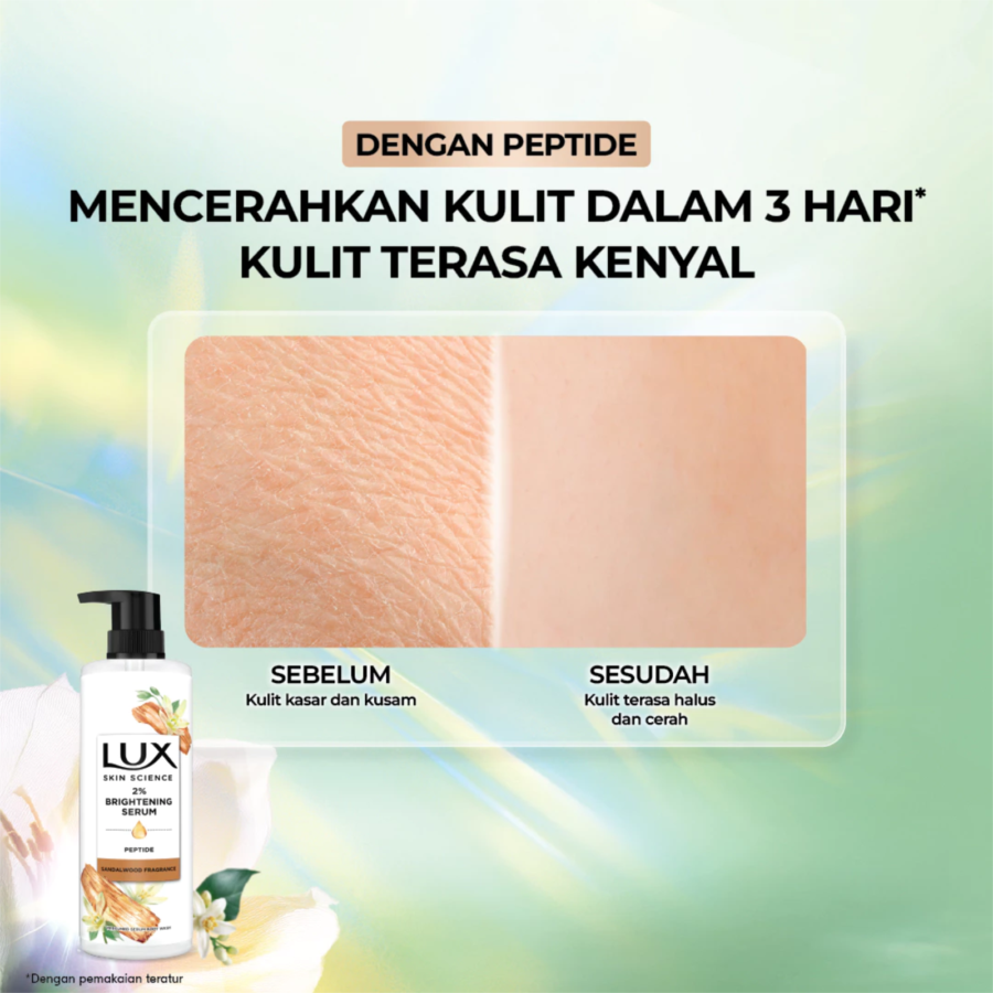 Lux Skin Science Sandalwood Fragrance Body Wash Pump 470gram