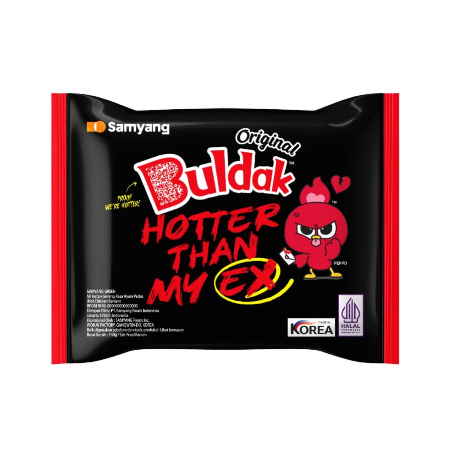 Samyang Hot Chicken Ramen Buldak Original Mie Instan 140gram