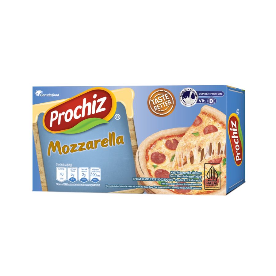 Prochiz Mozzarella Cheese 160gram