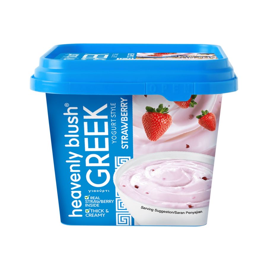 Heavenly Blush Greek Yogurt Strawberry 300gram