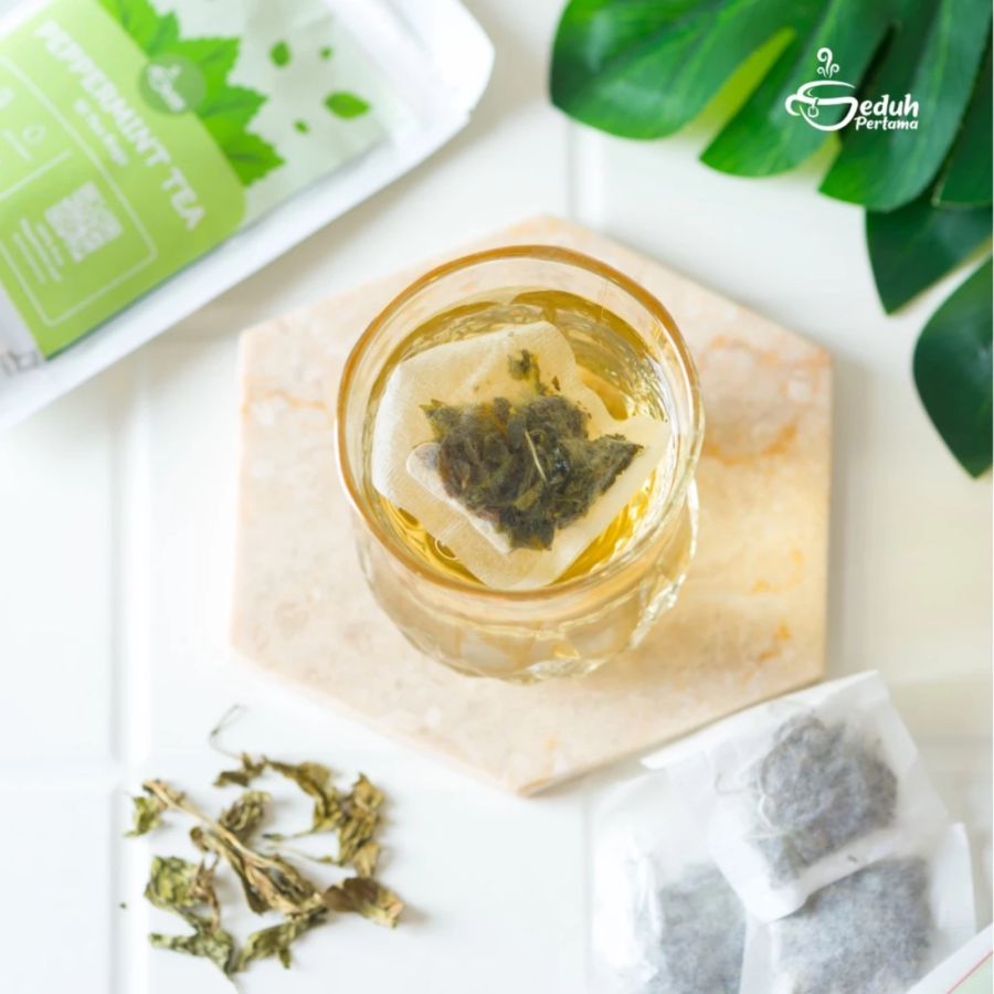 Seduh Pertama Pure Spearmint Leaves Tea 10bags