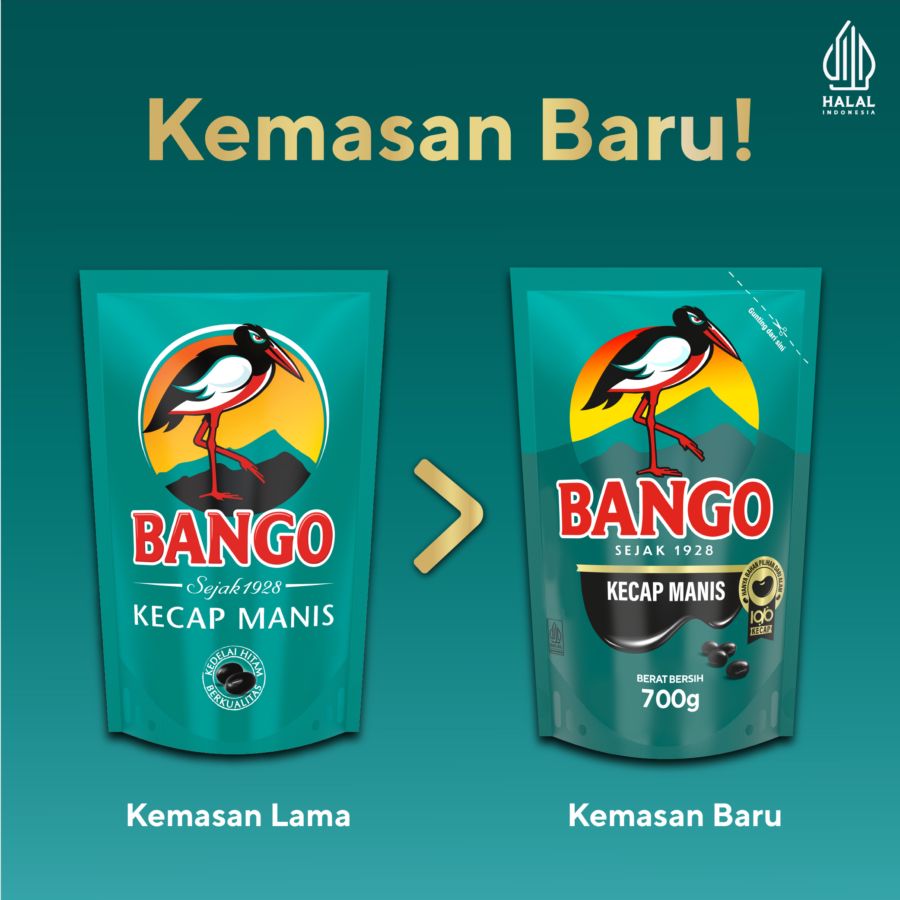 Bango Kecap Manis Refill Pouch 700gram