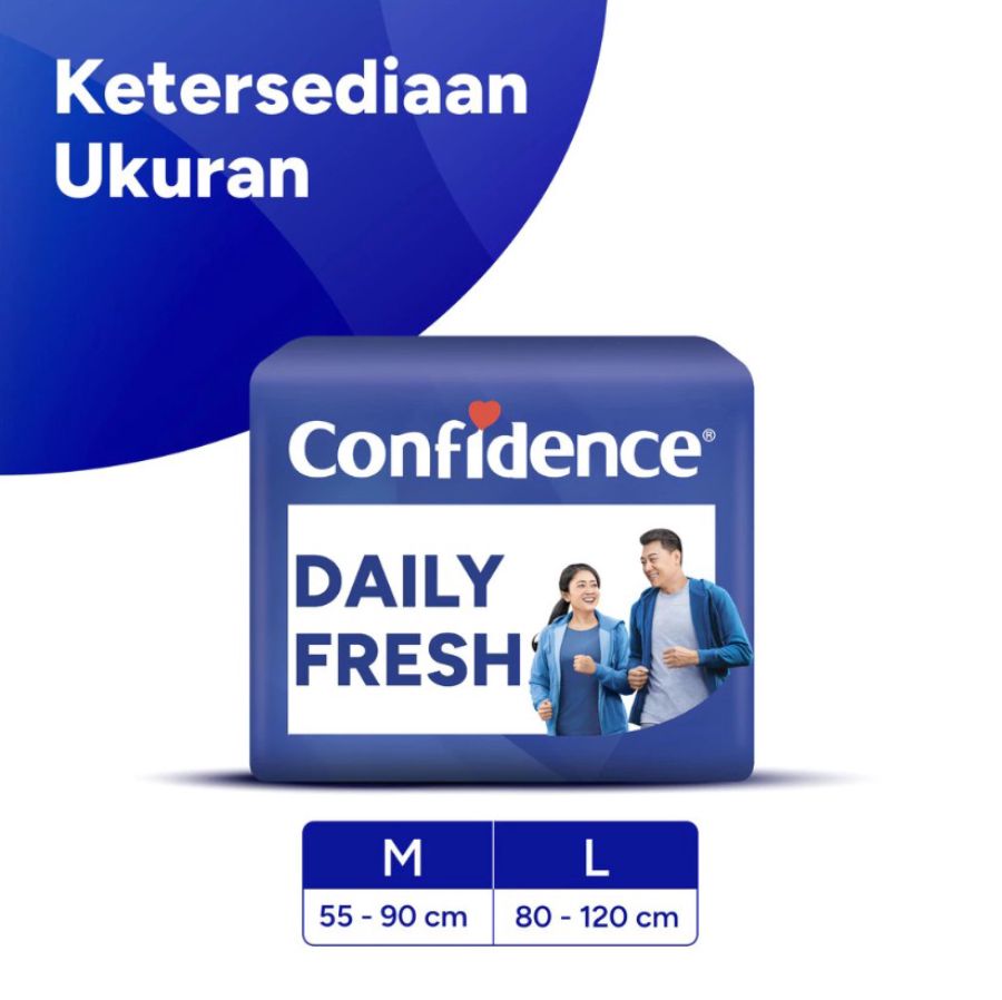 Confidence Daily Fresh Popok Celana Dewasa L8 1pack