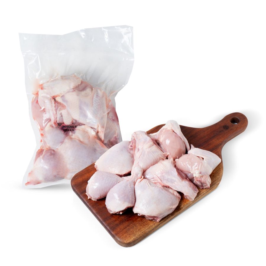 Ayam Probiotik Delights Ciken Utuh Potong 8 900-1000gram 1pcs