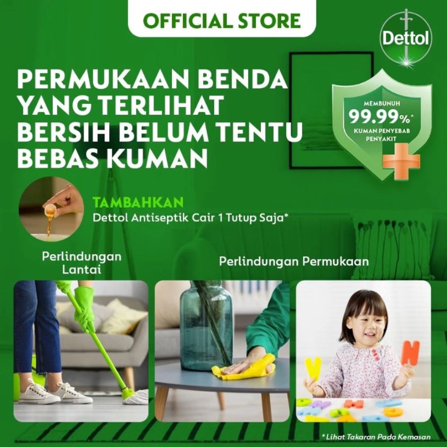 Dettol Cairan Antiseptik Disinfektan 95ml