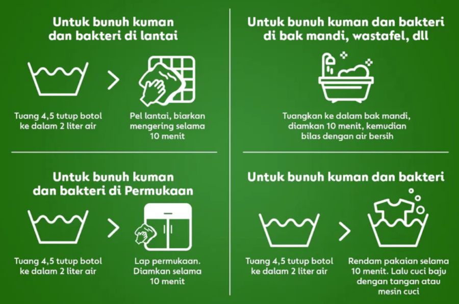 Dettol Cairan Antiseptik Disinfektan 45ml