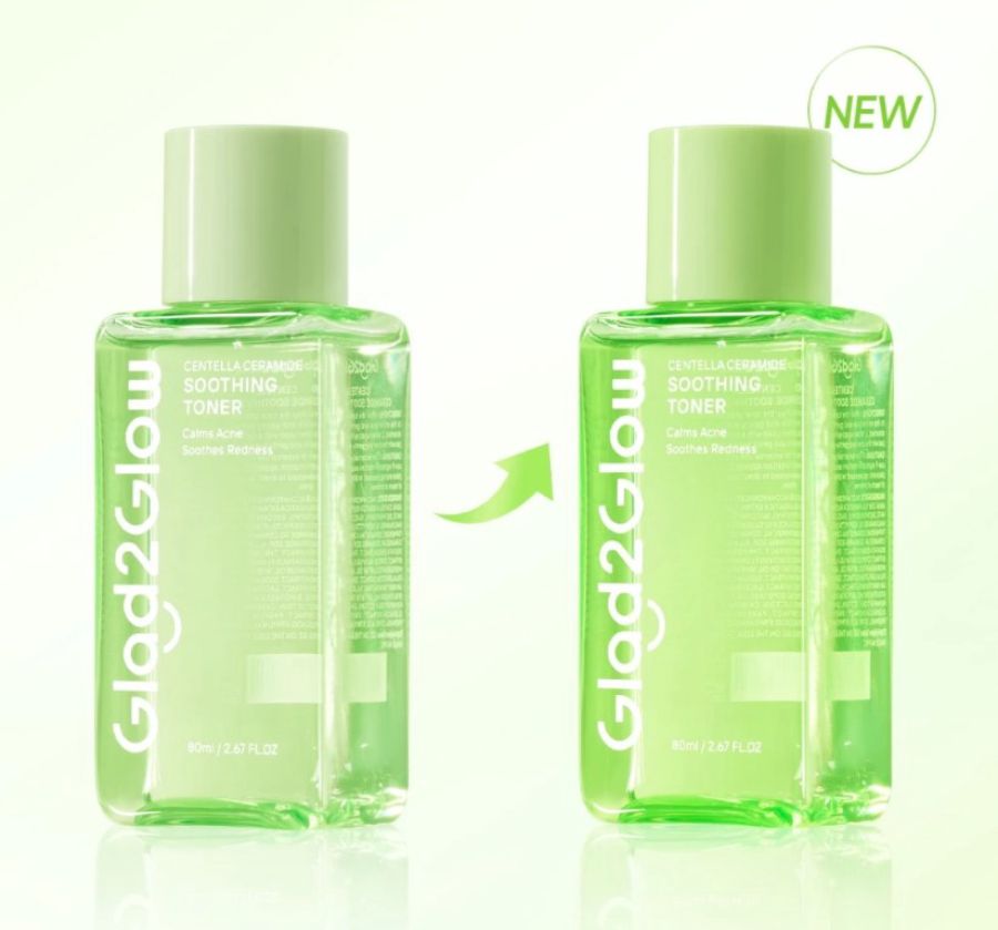 Glad2Glow Centella Ceramide Soothing Toner Wajah 80ml