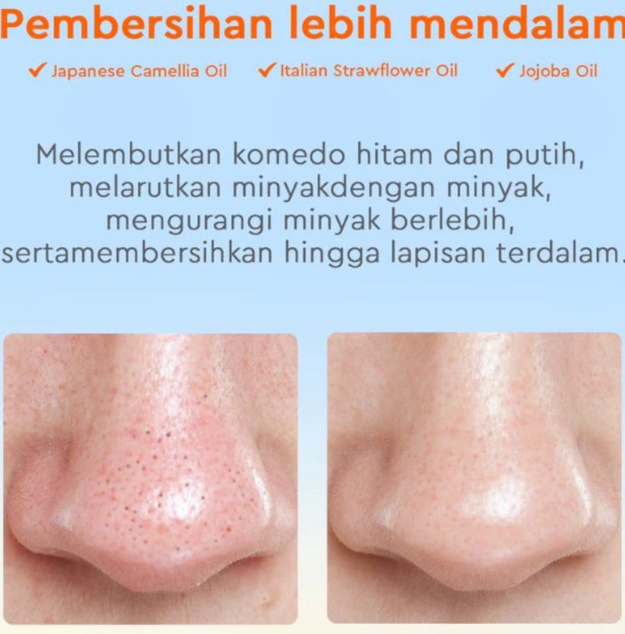 Glad2Glow Madagascar Centella Light Cleansing Oil Pembersih Make Up 100ml