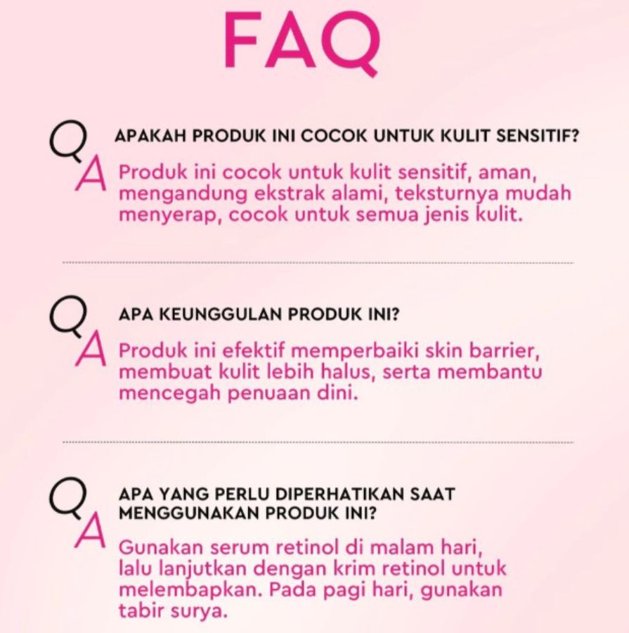 Glad2Glow Peach Retinol Serum Wajah 17ml