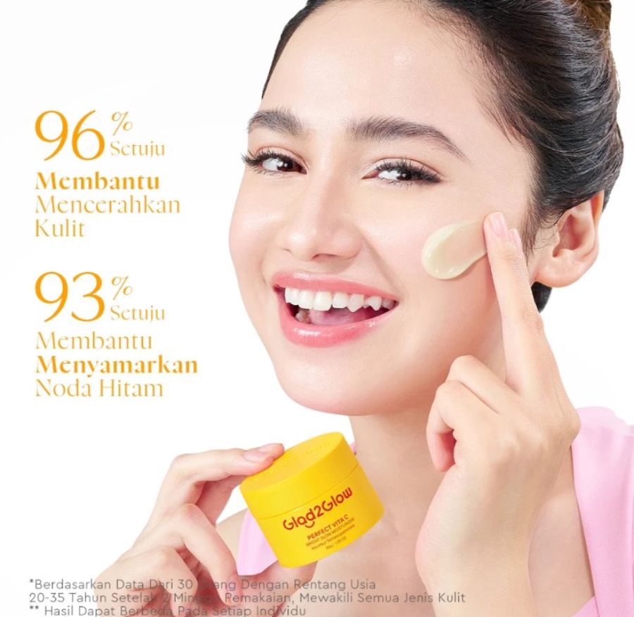 Glad2Glow Perfect Vita C Bright Glow Moisturizer 30gram
