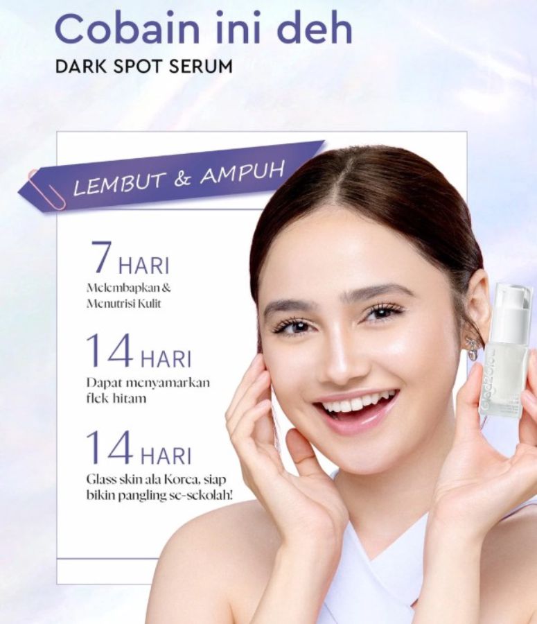 Glad2Glow Yuja Symwhite 377 Dark Spot Serum Wajah 17ml