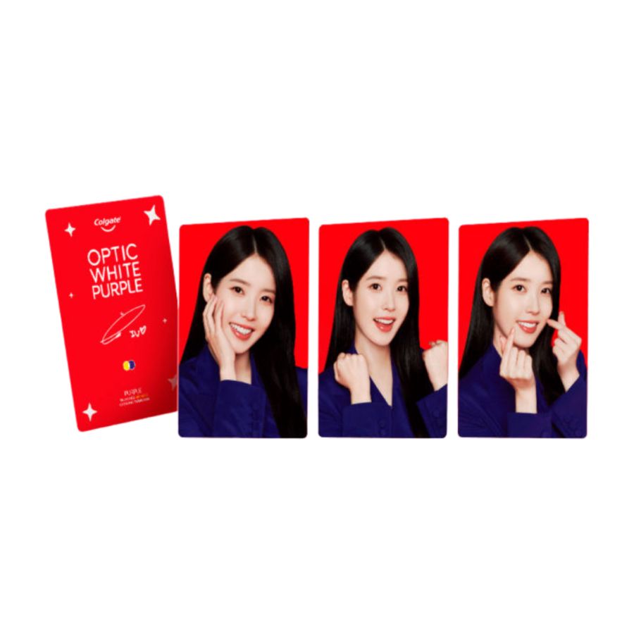 Limited Twinpack Colgate Optic White Purple Toothpaste 100 gram Free IU Photo Card 1pack