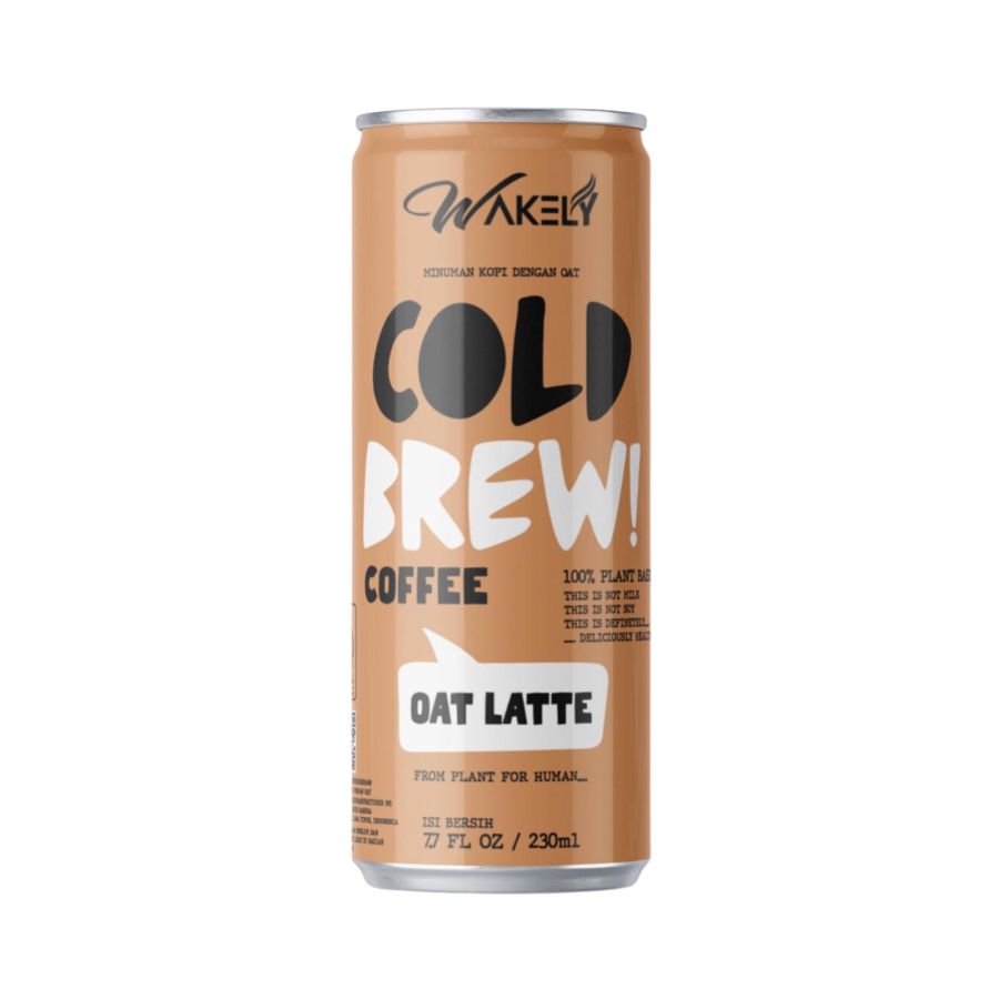Wakely Cold Brew Coffee Oat Latte 230ml