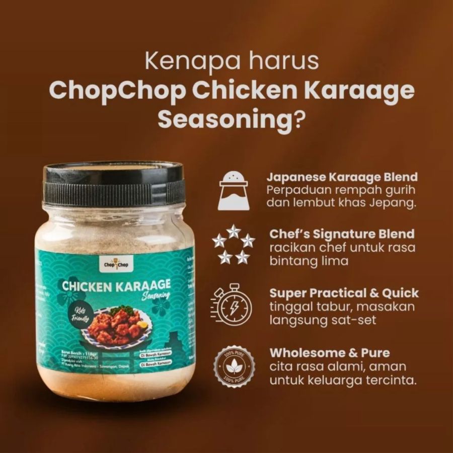 Chop Chop Chicken Karaage Seasoning 110gram