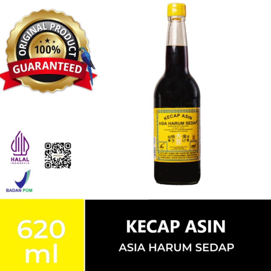 Kecap Asin Asia Harum Sedap 620ml