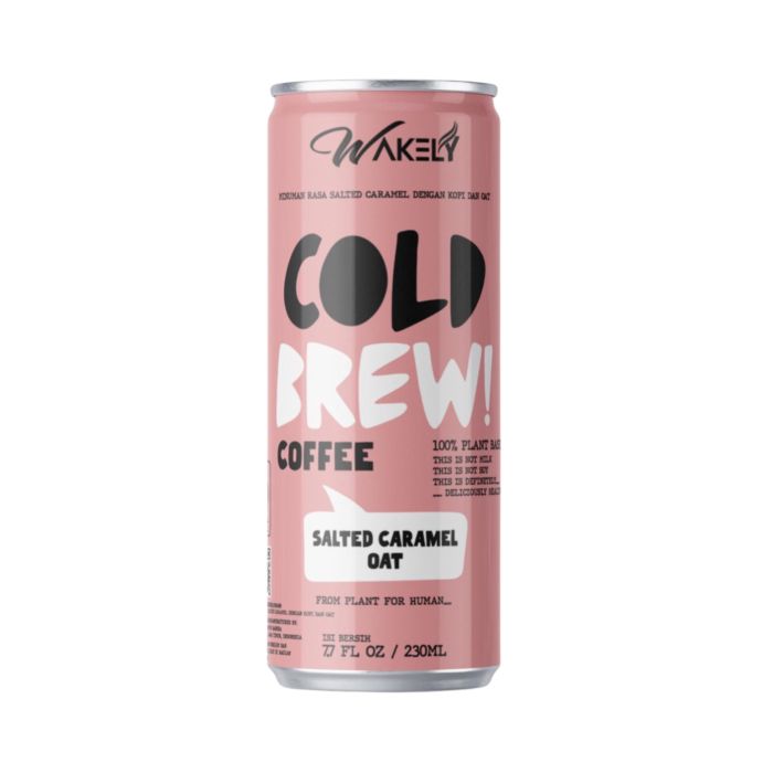 Wakely Cold Brew Coffee Salted Caramel Oat