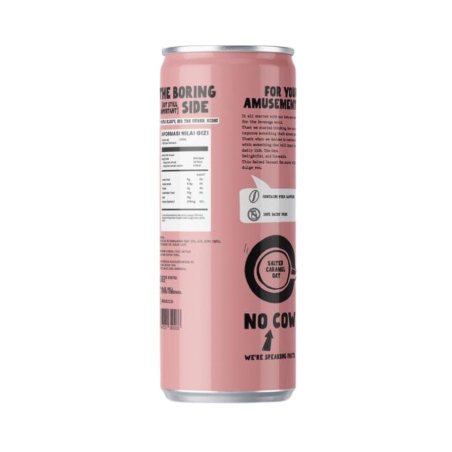 Wakely Cold Brew Coffee Salted Caramel Oat 230ml