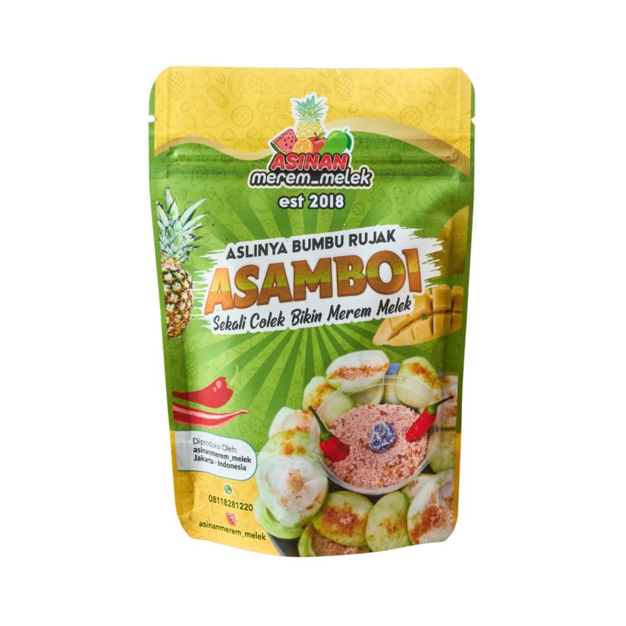Asinan Merem Melek Bumbu Rujak Asamboi 75gr 1pcs