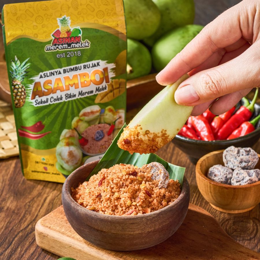 Asinan Merem Melek Bumbu Rujak Asamboi 75gr 1pcs