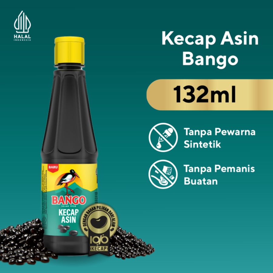 Bango Kecap Asin 132ml