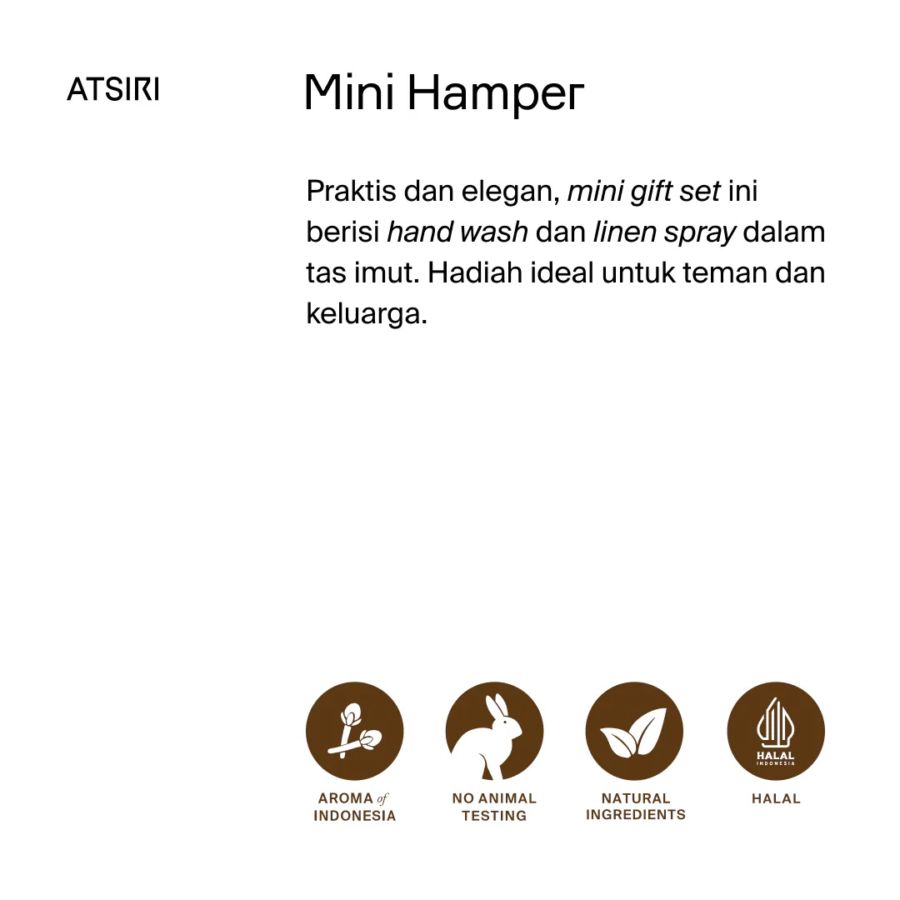 ATSIRI Mini Hampers 1pack