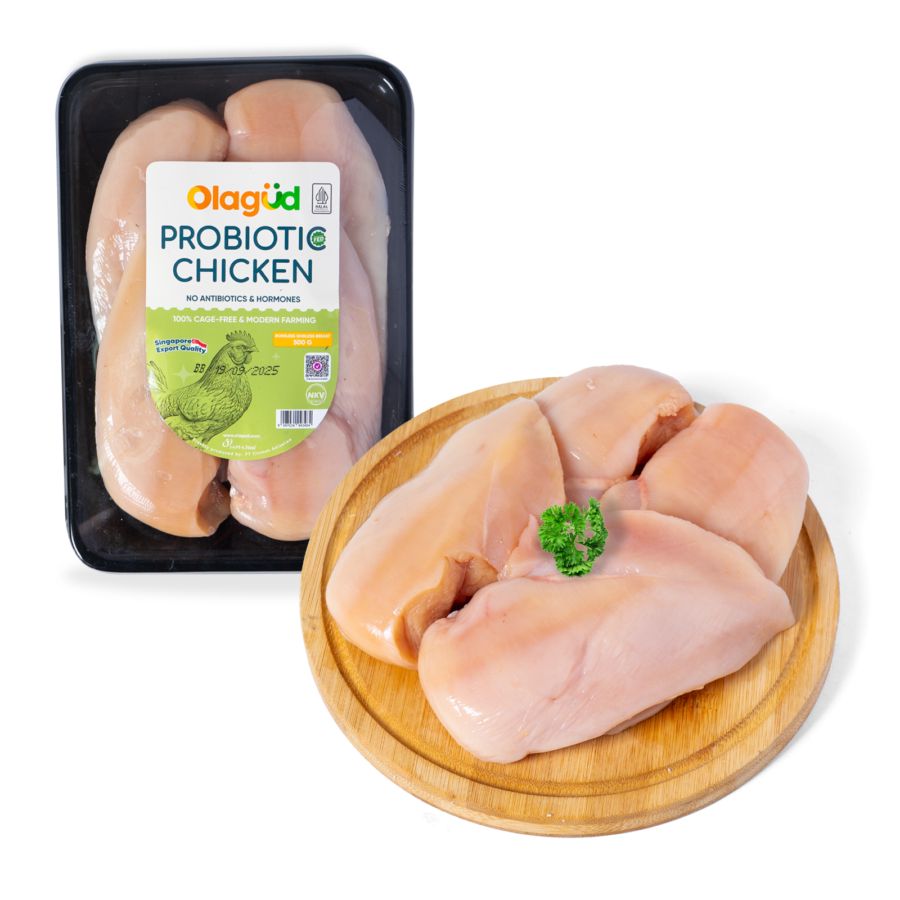 Olagud Boneless Skinless Breast Probiotik Fresh 500gr 1pcs