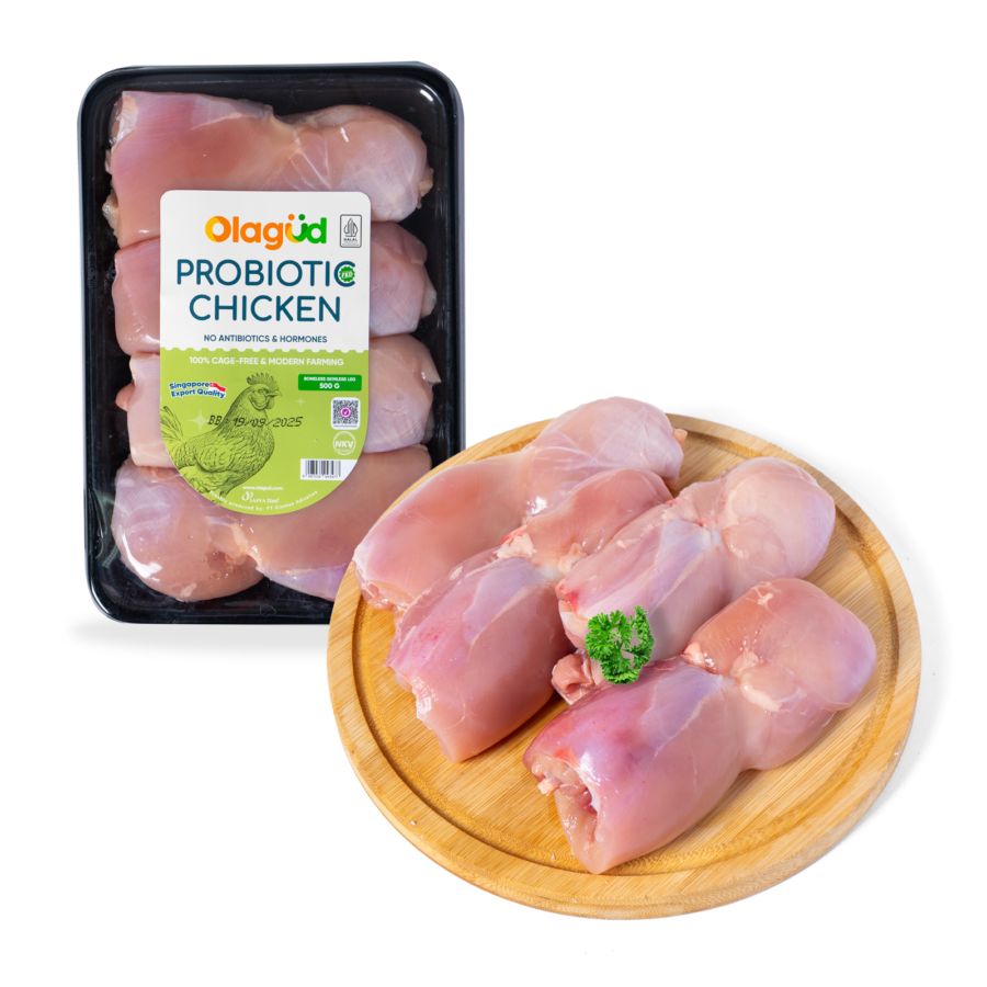 Olagud Boneless Skinless Leg Probiotik Fresh 500gr 1pcs