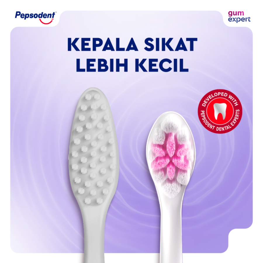 Pepsodent Gum Expert Sensitive Extra Soft Toothbrush 1pcs