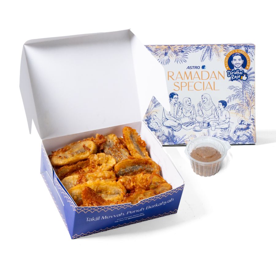 Pisang Goreng Wijen 10 pcs with Gula Aren Astro Cafe x Amritsaraje Hampers 1pack