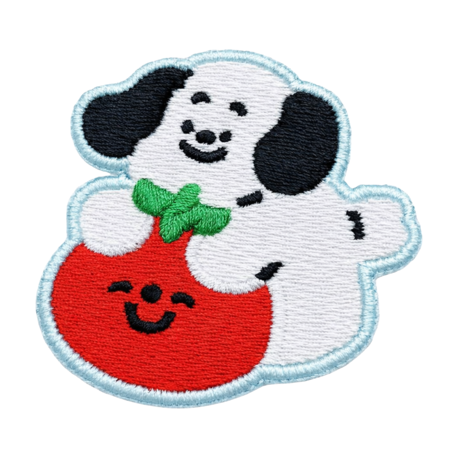 Puppy Pal Embroidered Patch Astro Kids x Joyfullyscribbled 1pcs