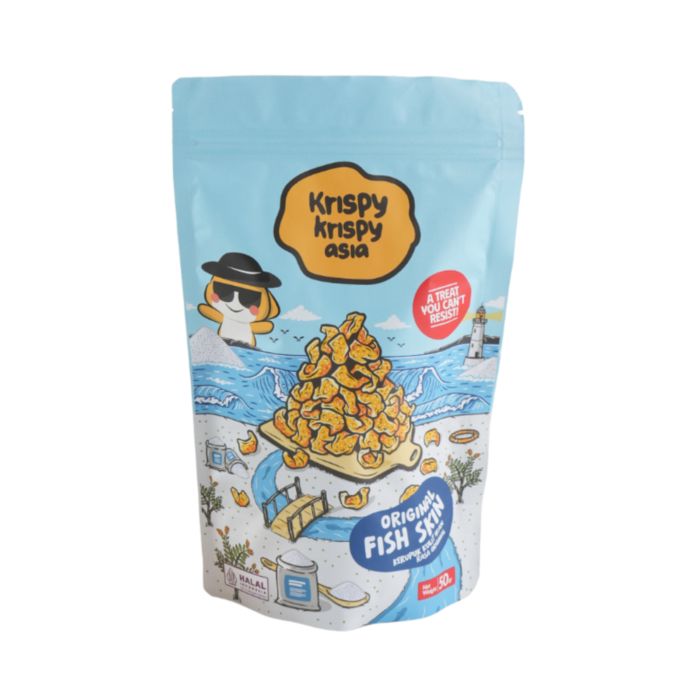 Krispy Krispy Asia Original Fish Skin 50gr
