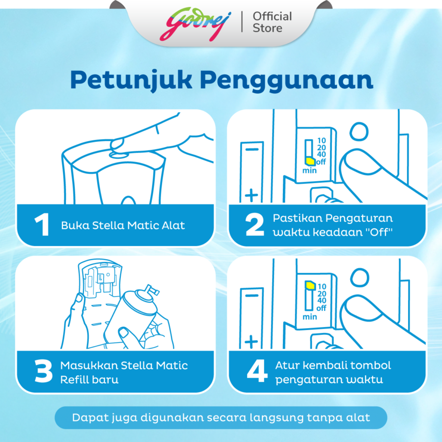 Stella Matic Raja Ampat Lagoon Pengharum Ruangan Refill 160ml