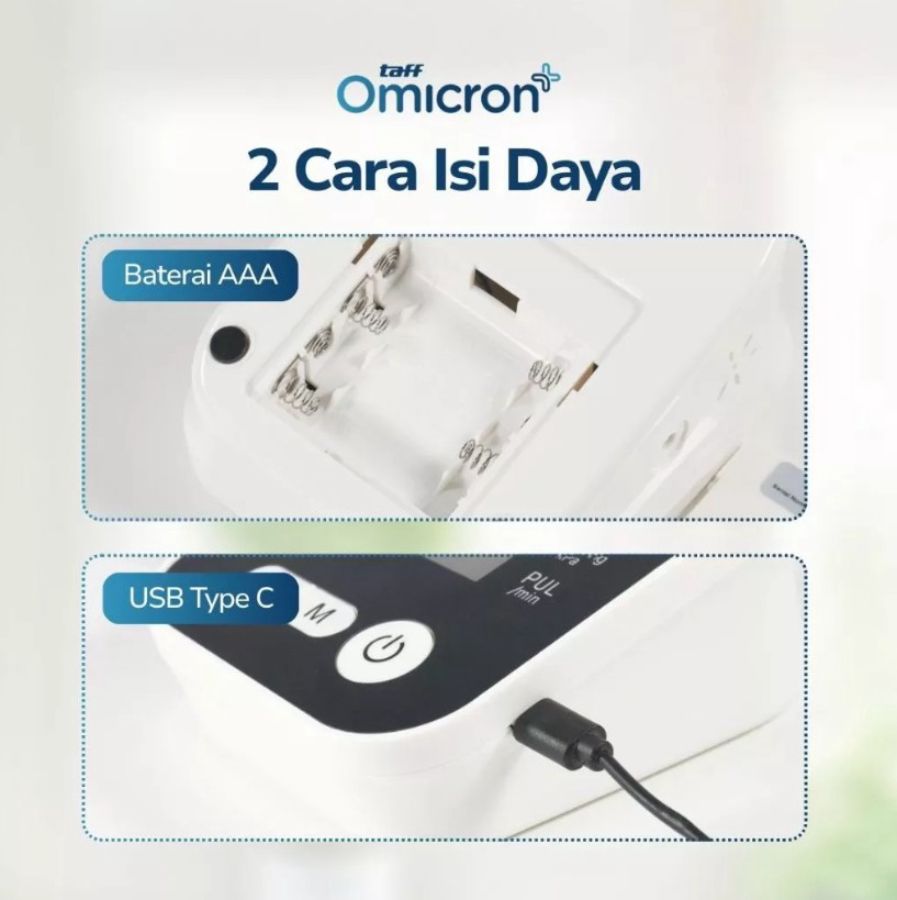 TaffOmicron BW-3205 Tensimeter Digital Pengukur Tekanan Darah 1pcs