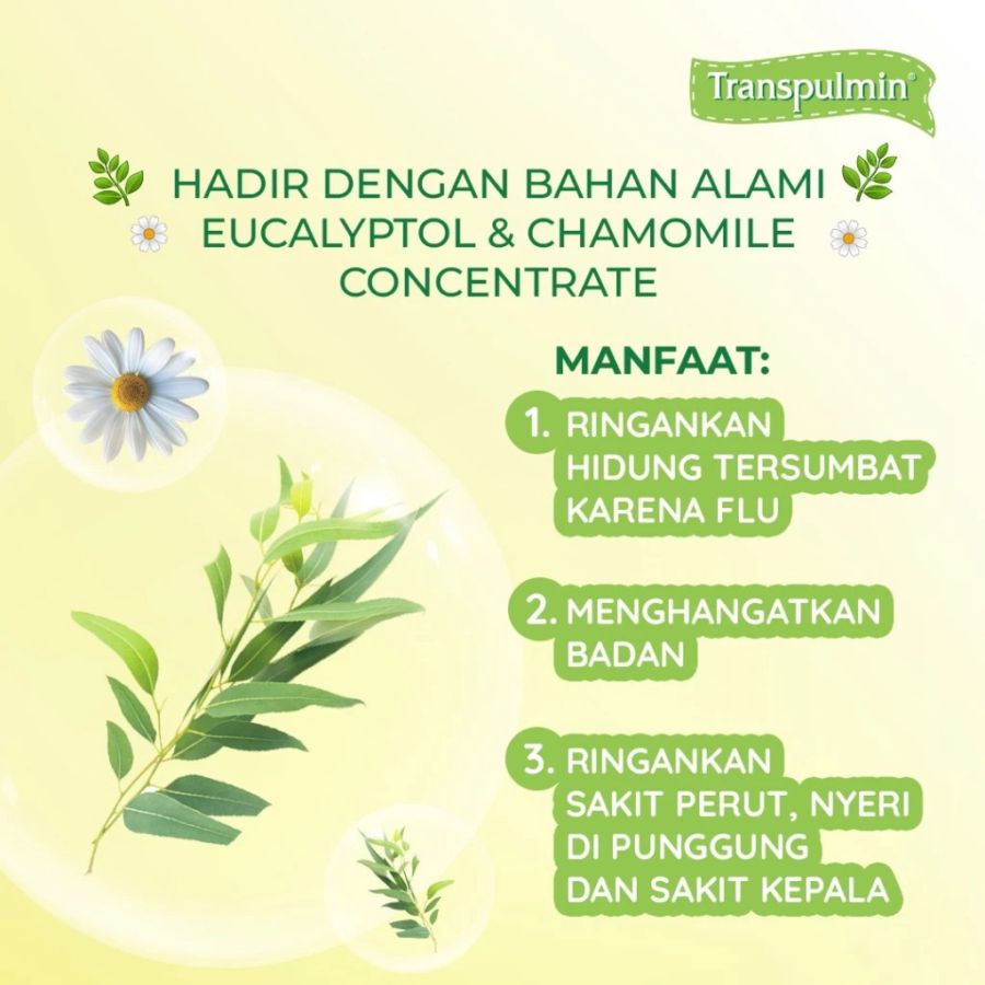 Transpulmin Baby Balsam Meringankan Hidung Tersumbat 20gram