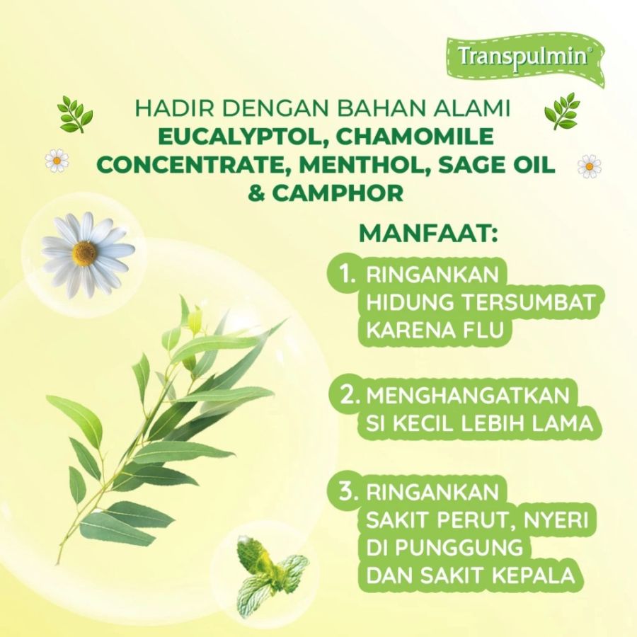 Transpulmin Kids Balsam Meringankan Hidung Tersumbat 20gram