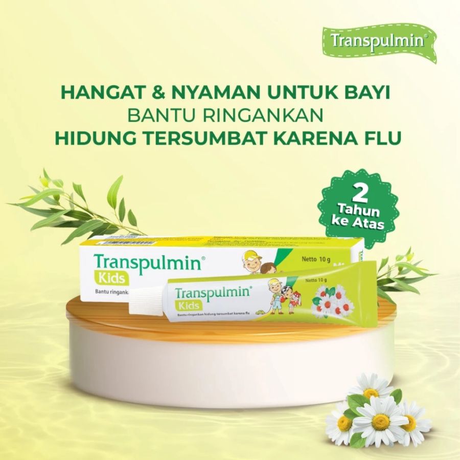 Transpulmin Kids Balsam Meringankan Hidung Tersumbat 20gram