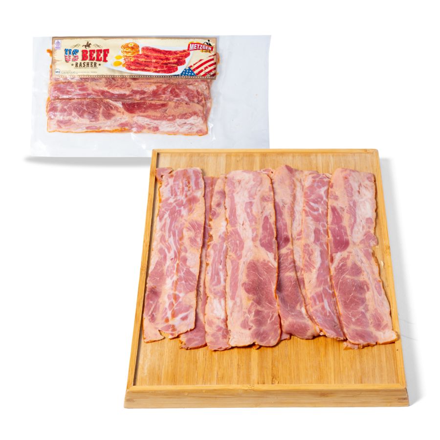 Metzger USA Beef Rasher 250gr 1pcs