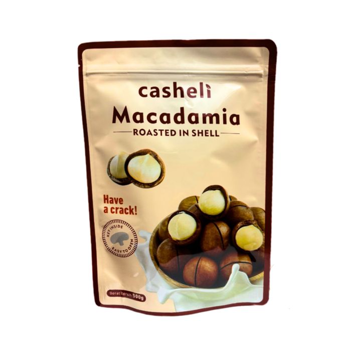 Casheli Roasted Macadamia Nuts Milky Flavor 250gr