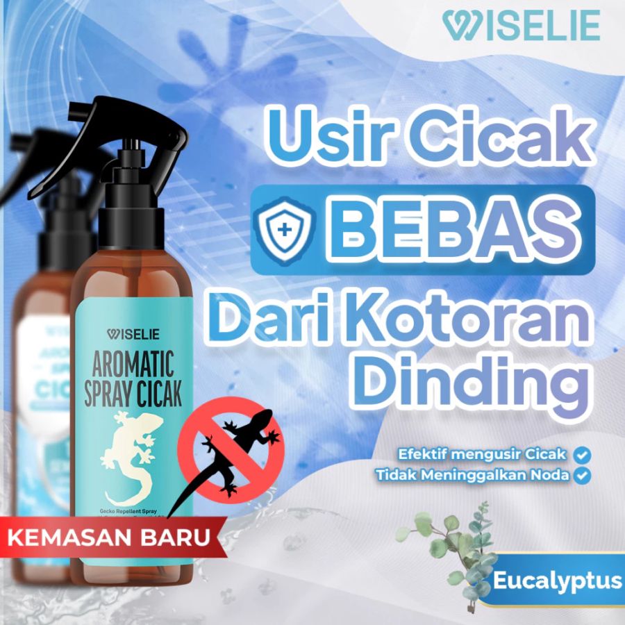 Wiselie Aromatic Spray Cicak Pengusir Cicak 250ml