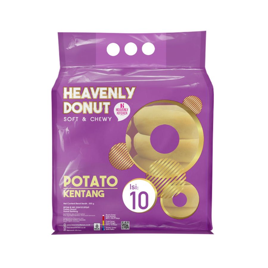 Heavenly Donut Kentang 1pcs