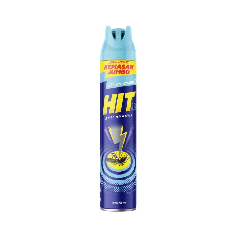 Hit Aerosol Cotton Powder Pembasmi Serangga 750ml