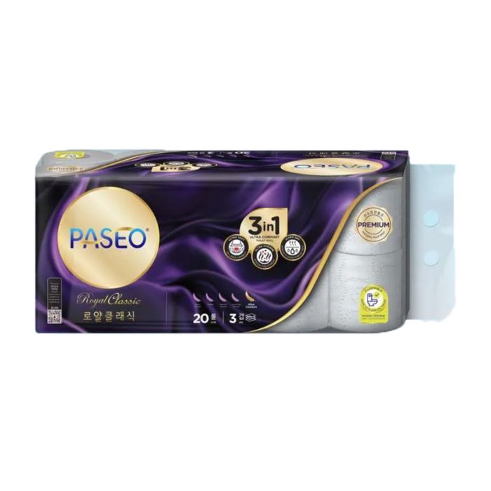 Paseo Royal Classic Emboss Toilet Roll