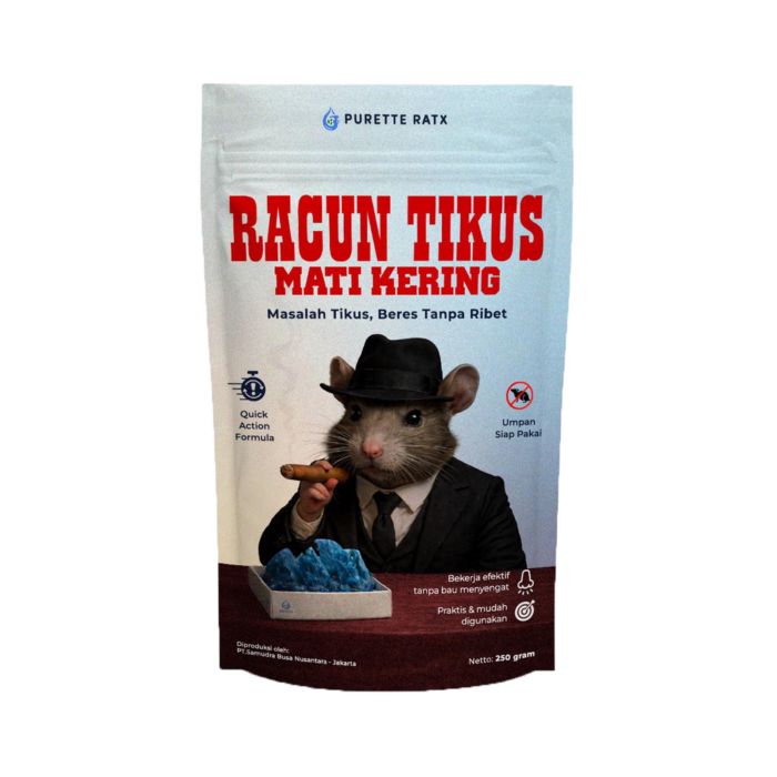Purette Ratx Racun Tikus Mati Kering